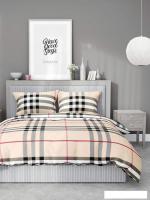 Постельное белье Samsara Клетка Burberry Дуэт 320-12 (бязь)