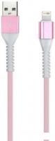 Кабель SmartBuy iK-512FLbox (розовый)