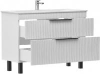 Volna Тумба под умывальник Lotty 100.2Y Pulsus (белый, напольная)