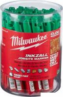 Набор маркеров строительных Milwaukee Inkzall 4932492127 (36 шт, зеленый)