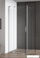 Душевая стенка Cezares SLIDER-90-FIX-C-NERO