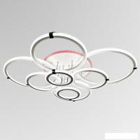 Припотолочная люстра Aitin Pro D18957C/8 (белый/хром RGB)