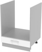 Шкаф напольный Интерлиния Компо НШ60д (белый платинум)