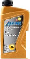 Моторное масло Alpine RS 10W-60 1л