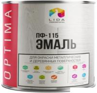 Эмаль LIDA Optima ПФ-115 20 кг (белый)