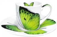 Чашка Taitu Freedom Butterfly 1-891-B (зеленый)