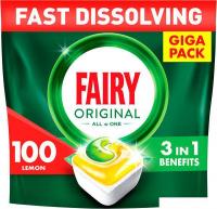Таблетки для посудомоечной машины Fairy All in 1 Lemon 100 шт