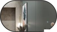 Алмаз-Люкс Зеркало Seoul 9050s-6 (с подсветкой, черный)