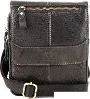 Мужская сумка Poshete 196-650-48-BLK (черный)