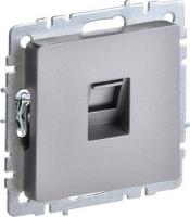 Розетка компьютерная IEK Brite BR-K10-1-K46
