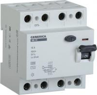Устройство защитного отключения Generica ВД1-63 4Р 40А 30мА MDV15-4-040-030