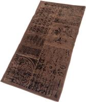 Ковер для жилой комнаты Karven Nostalji 80x150 KV 030 (Aci Kahve/шоколад)