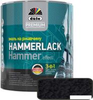 Эмаль Dufa Premium Hammerlack на ржавчину молотковая (750 мл, черный)