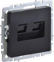 Розетка компьютерная IEK Brite BR-K20-1-K02