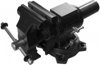 Тиски Berger Чугун. поворотные с трубным зажимом и наковальней 125мм BG1340