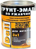 Грунт-эмаль Dali По ржавчине 3 в 1 2 л (ультрамарин)