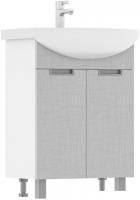 Volna Тумба под умывальник Vario Sf 50.2D Рива (лен, напольная)