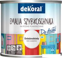 Эмаль Dekoral Do Dziela Акриловая быстросохнущая 0.9 л (белый)