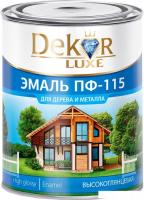 Эмаль Dekor ПФ-115 6 кг (черный)
