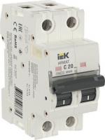 Выключатель автоматический IEK ARMAT M06N 2P C 20А AR-M06N-2-C020