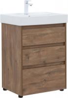 Aquanet Тумба под умывальник Nova Lite 60 302471 (дуб рустикальный)