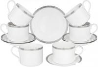 Сервиз Lefard Crown 590-461 (12пр, платиновый)