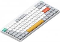 Клавиатура NuPhy Air75 V2 Ionic White (NuPhy Low Profile Cowberry)
