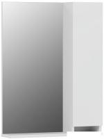 Belux Шкаф с зеркалом Клермонт В 70 Ш (1, белый глянцевый)