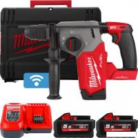 Перфоратор Milwaukee M18 FUEL M18ONEFHX-552X 4933478504 (с 2-мя АКБ, кейс)