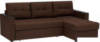 Диван Mio Tesoro Атланта Лайт 111 (Savana Chocolate/Ecostile Chocolate)