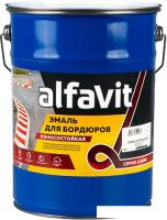 Эмаль Alfavit Для бордюров 7кг (черный)
