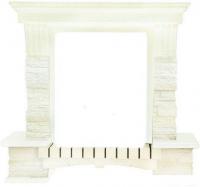 Портал Smolcom Stone Montebello STD-ASP (белый ваниль/патина коричневая)