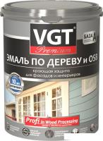 Эмаль VGT ВД-АК-1179 Профи по дереву 2.5 кг (графитовый RAL 7024)