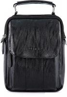 Мужская сумка Poshete 273-8011-BLK (черный)