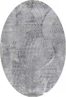 Ковер для жилой комнаты Safyun Liparis LP309-GREY-OVAL (2x3)