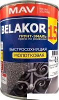 Грунт-эмаль MAV Belakor-15 молотковая 1 л (шоколадный)