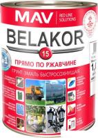 Грунт-эмаль MAV Belakor-15 1 л (белый матовый)