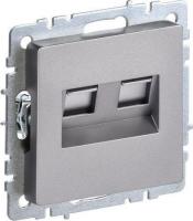 Розетка компьютерная IEK Brite BR-K20-1-K46