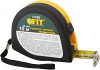 Рулетка FIT Профи 17430 (черный/желтый)