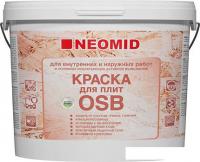 Краска Neomid Для плит OSB. Для внутренних и наружных работ 7 кг (белый)