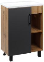 Doratiz Тумба под умывальник Лофт 9912.016 (графит/ватан)