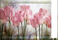 Картина Декарт Розовые тюльпаны 8Л0474 (в раме)