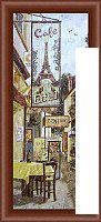 Картина Декарт Парижское кафе 8Л0140