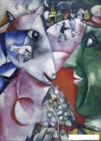 Картина Stamprint Я и деревня М. Шагал PT009 (70x50)