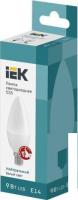 Светодиодная лампочка IEK C35 9Вт 230В 4000К E14