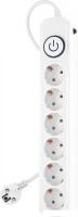Сетевой фильтр IPPON BK-6-EU-1.8-10-W (1.8м, 6 розеток, белый)