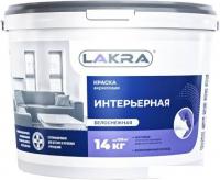 Краска Лакра Интерьерная 14 кг (белоснежный матовый)