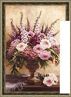 Картина Декарт Букет полевых цветов классический 8Л0506 (в раме)