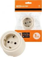 Розетка TDM Electric Виви SQ1820-1317 (слоновая кость)