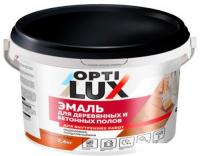 Эмаль Оптилюкс Для пола акриловая 2.4 кг (светло-коричневый)